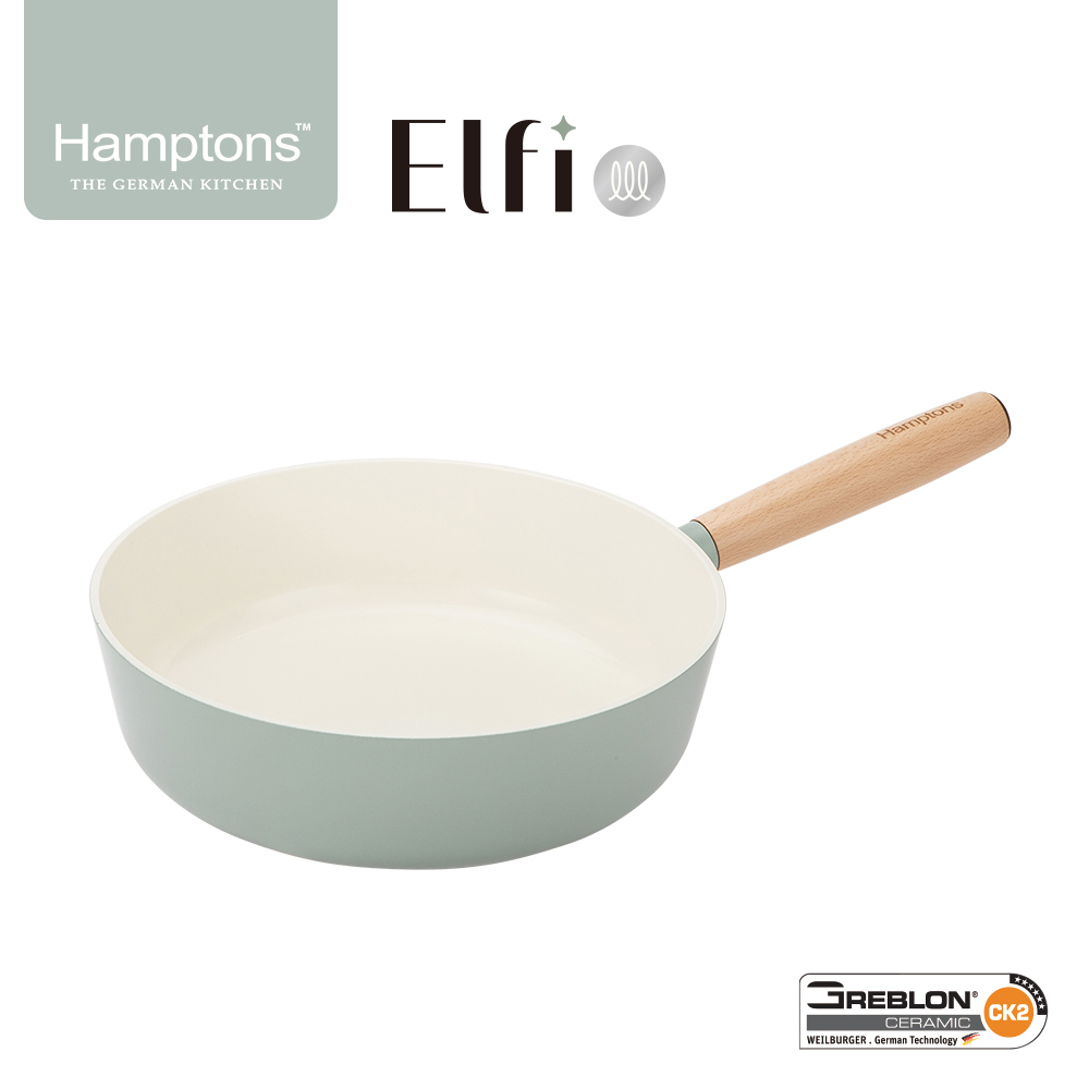 [Hamptons] 햄튼 엘피 세라믹 인덕션 딥프라이팬 26cm